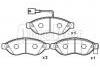 刹车片 Brake Pad Set:4253.55