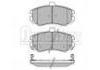 тормозная кладка Brake Pad Set:58101-2DA50