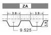 Correa dentada Timing Belt:0816.16